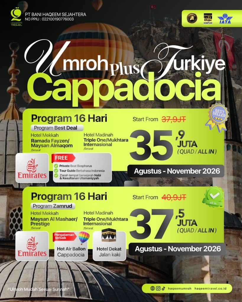 Paket Umroh Akhir Ramadhan 2026